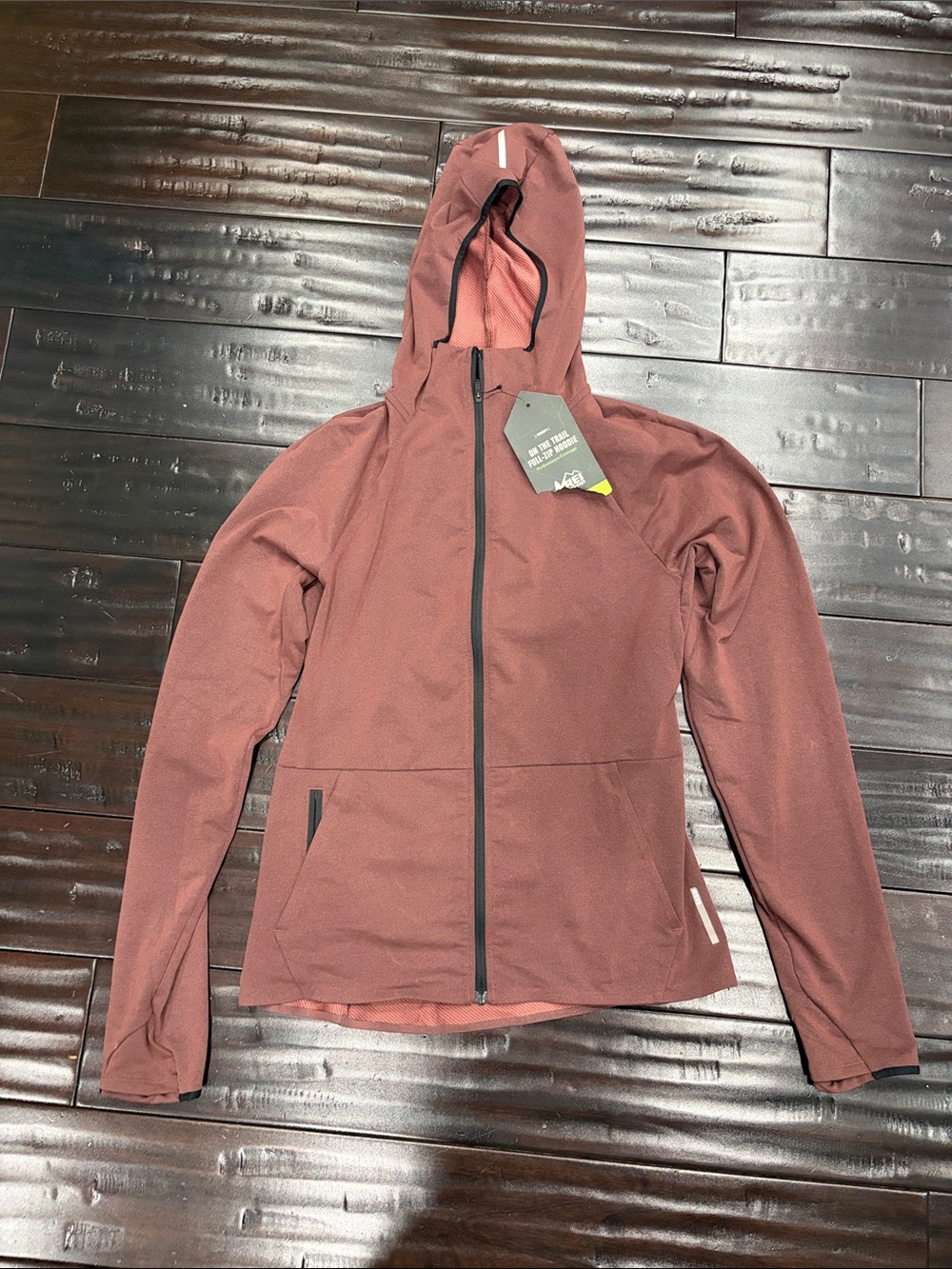 REI Hooded Utility Jacket in Dusty Rose